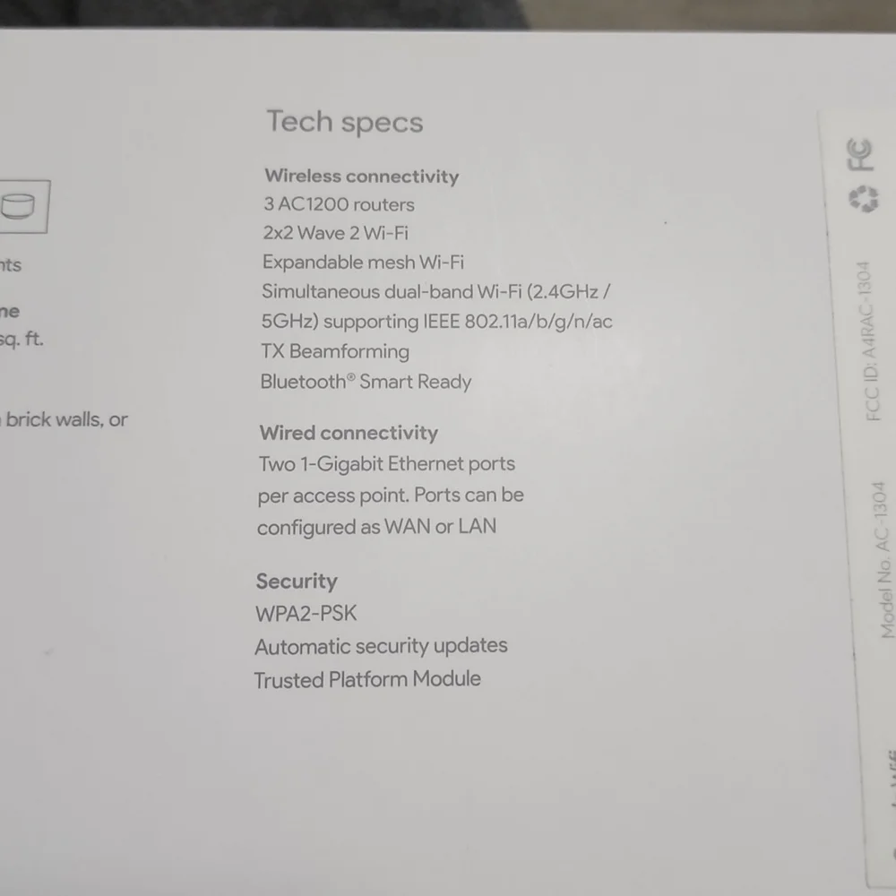 Home WiFi System by Google, New never used